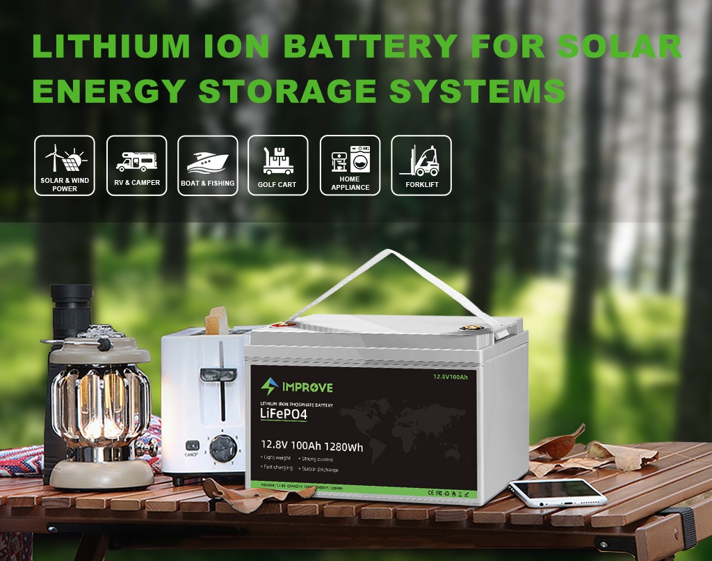 12V100Ah LiFePO4 Battery