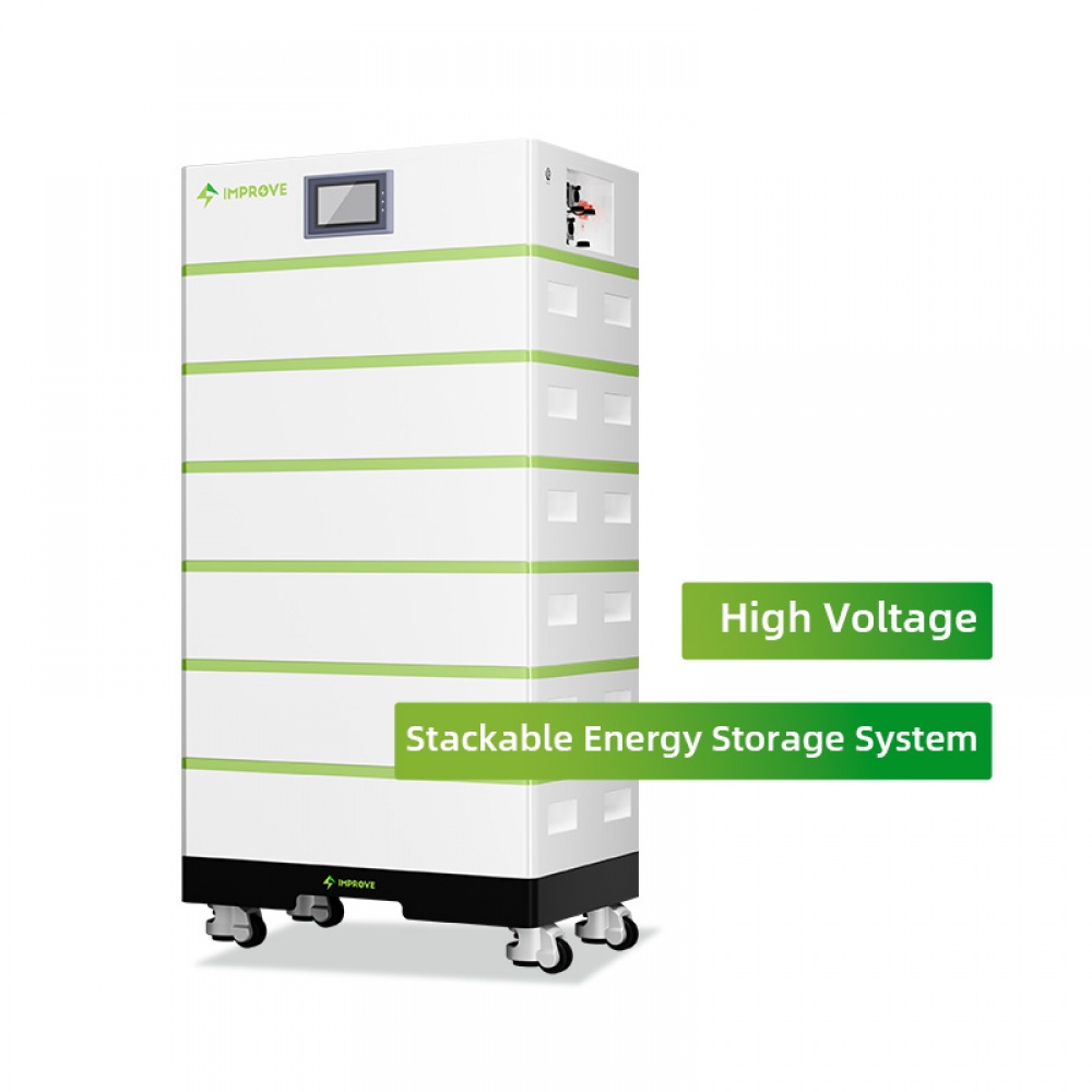 Stackable High Voltage Energy Storage System -- IMPROVE BATTERY