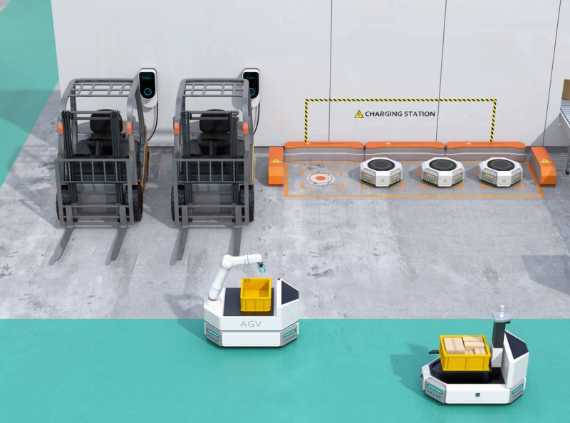 The Correct Way to Charge a Forklift Battery--IMPROVE BATTERY