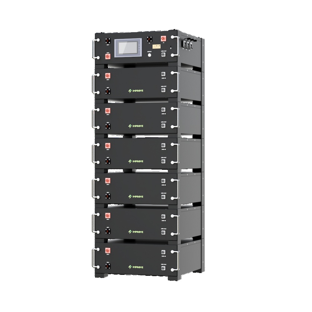 51.2V 100Ah High-Voltage Rack Mounted Battery -- IMPROVE BATTERY