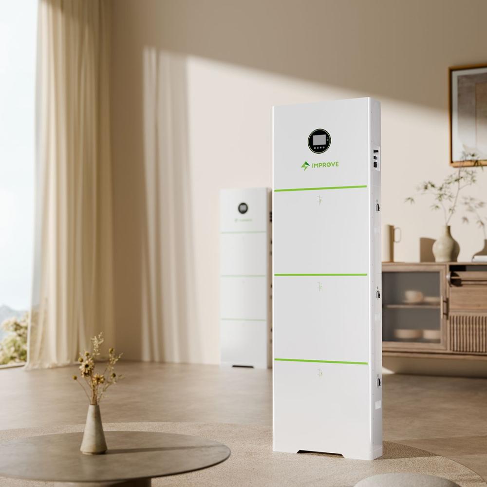 Vertical Stackable Energy Storage System -- IMPROVE BATTERY